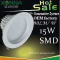 15W dimmable SMD ceiling lamps